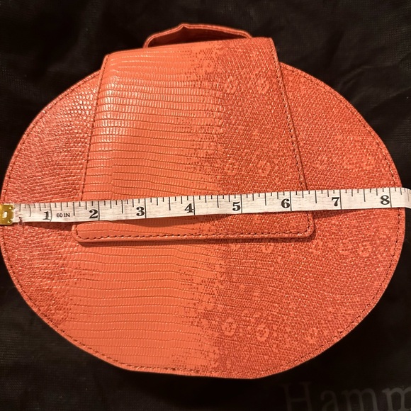 Elegant Orange Textured Women's Bag - Picture 5 of 7